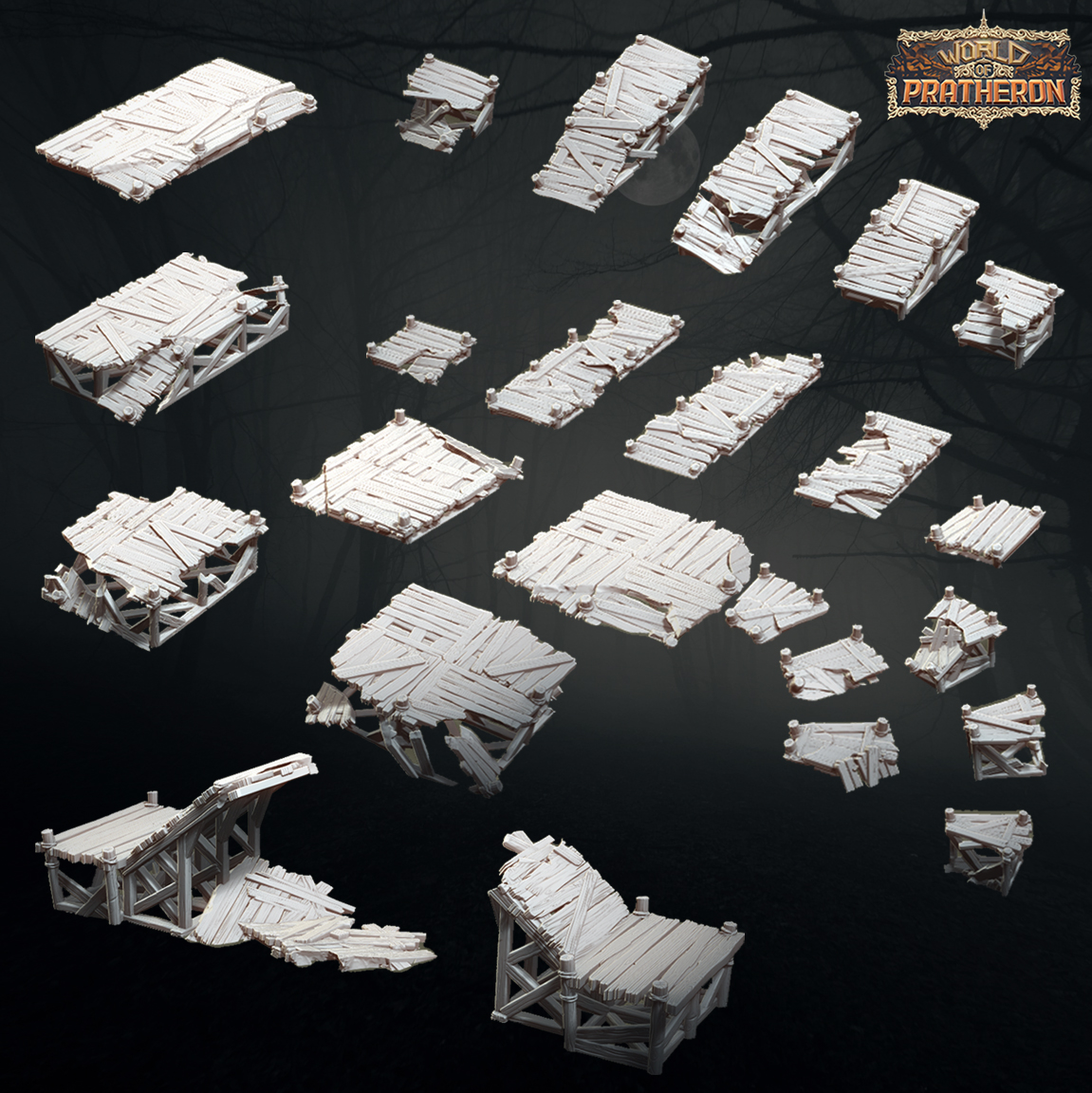 Fishing Village at War - Docks(Destroyed)